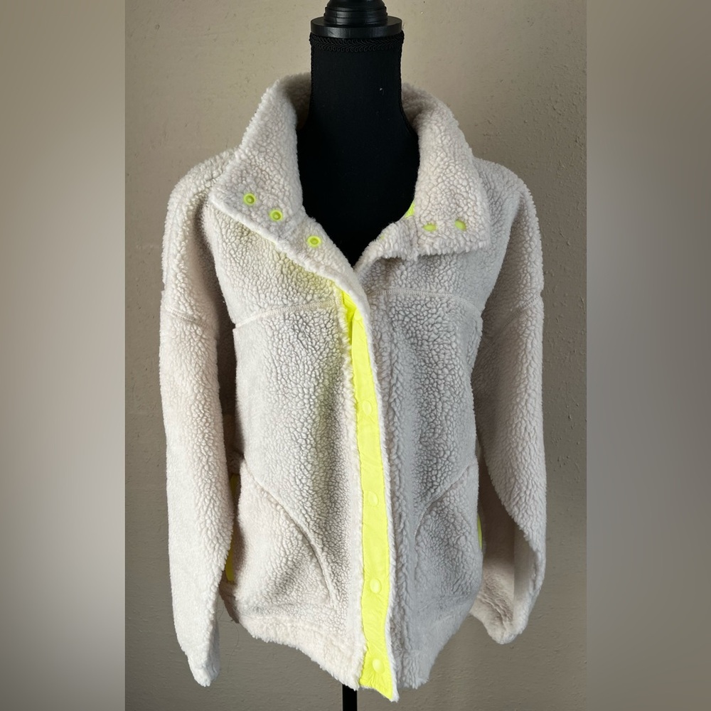 Old Navy Activewear Jacket with Yellow Accents
